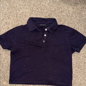 Brandy Melville Navy Crop Top